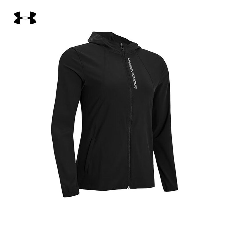 UA Under Armour Women's Jacket Spring New Fashion Outdoor Leisure Sports Jacket 1377043-002