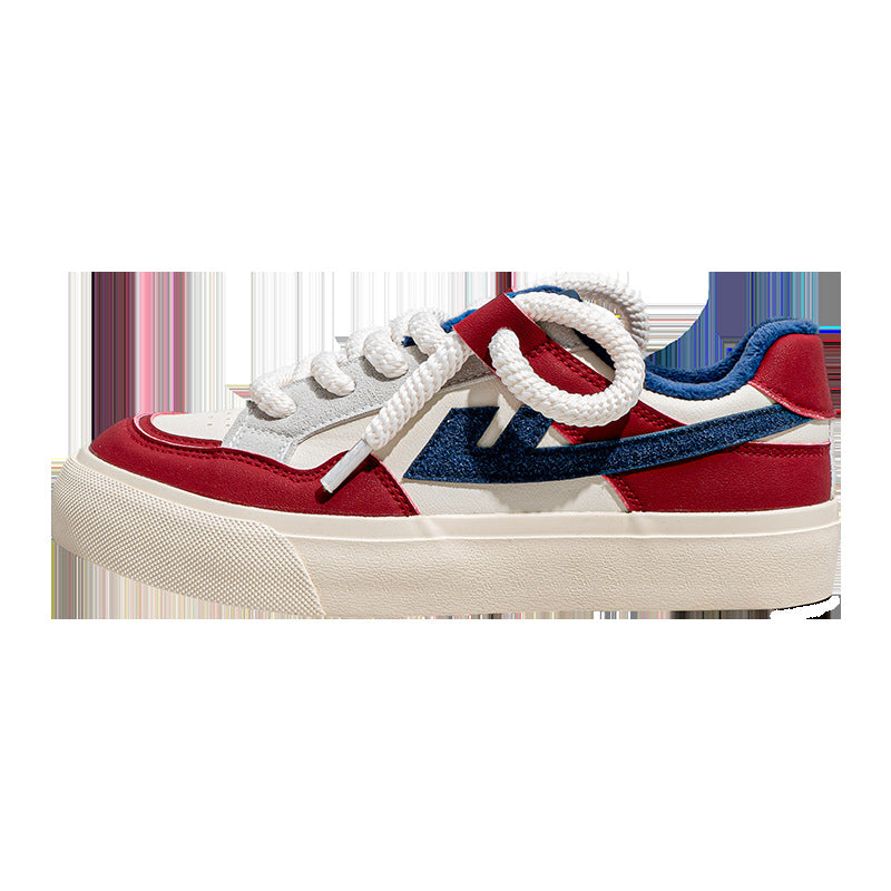 Pull-back solid color platform soles look tall and slim, women's board shoes are simple and versatile, one-foot pedals, casual shoes, pick up leaky clearance shoes