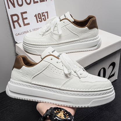 2026 Spring New Men's White Shoes, Men's Shoes, Youth Casual Shoes, Versatile Men's Sneakers, Classic Trendy Men's Shoes