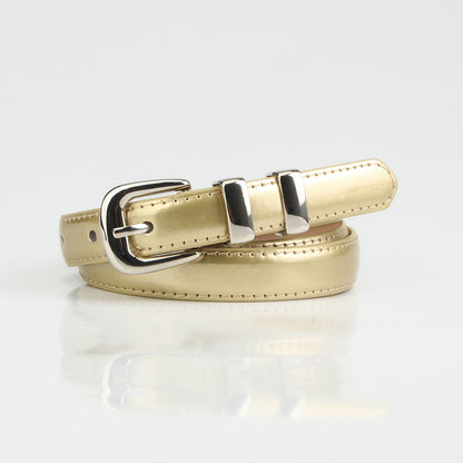 New summer productsKorean version simple foreign style ladies belt dopamine decoration belt fashion and versatile jeans belt women