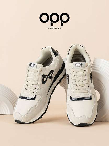 OPP Men's Shoes 2026 Spring Comfortable Non-Slip Sports Running Shoes Men's Versatile Trend Casual Forrest Forrest Gump Shoes