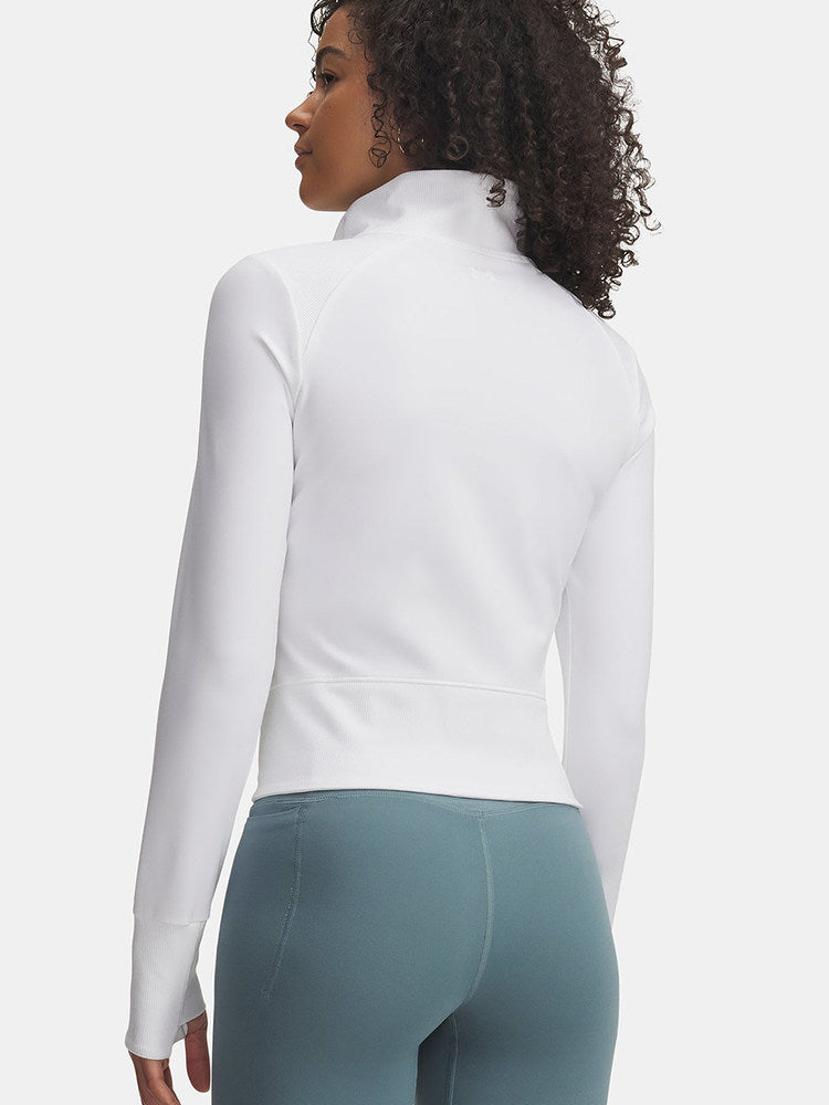 UA Under Armour Jacket Fall/Winter New Meridian Women's Knitted Training Sports Jacket 1379157-101