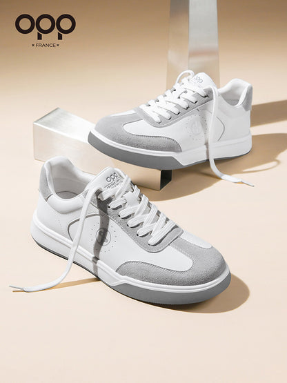 OPP men's shoes spring 2026 new lightweight low-top retro niche versatile casual sports leather training board shoes