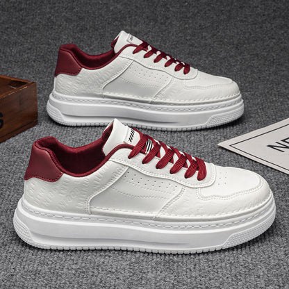 2026 Spring New Men's White Shoes, Men's Shoes, Youth Casual Shoes, Versatile Men's Sneakers, Classic Trendy Men's Shoes