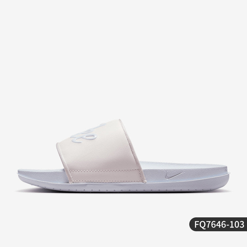 Nike Official Genuine 2025 Women's Breathable Lightweight Casual Home Outdoor Slippers FQ7646-103