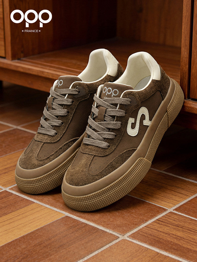 OPP men's shoes spring 2026 new low-top wear-resistant niche trendy brand versatile ruffian outdoor sports and leisure board shoes