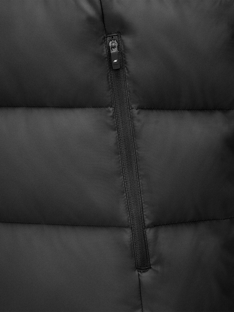 Colete de penas para homem Skechers, coleção outono/inverno 2025, modelo casual e quente, em tecido entrançado. P425M013