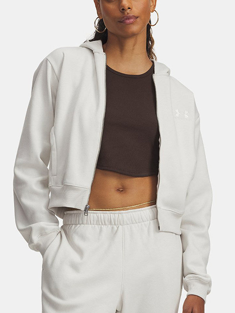 Under Armour Autumn and Winter New Women's Running Sweatpants Loose Casual Tight Knitted Pants 6003676-110