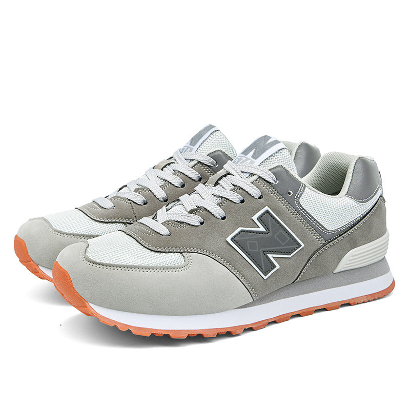 Primavera e outono New Balance Cool Run 2025 novo esquema de cores simples explosivo casual versátil casal tênis de corrida mulheres