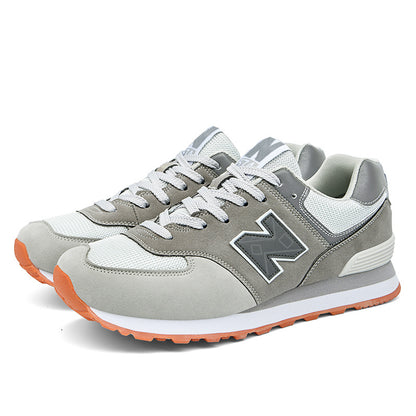 Primavera e outono New Balance Cool Run 2025 novo esquema de cores simples explosivo casual versátil casal tênis de corrida mulheres