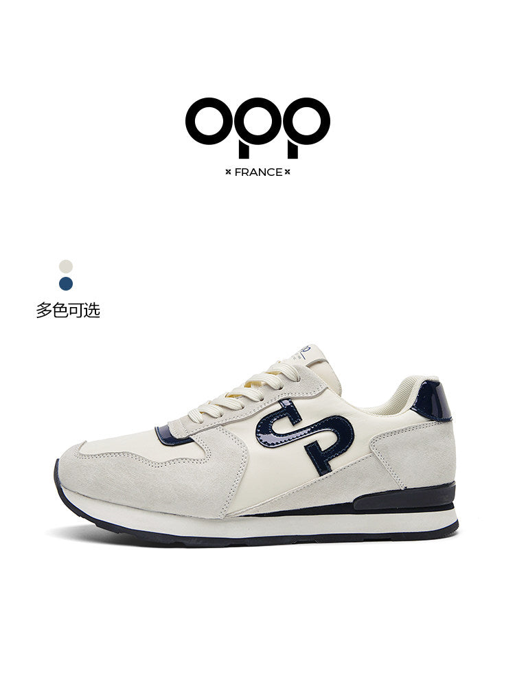 OPP Men's Shoes 2026 Spring Comfortable Non-Slip Sports Running Shoes Men's Versatile Trend Casual Forrest Forrest Gump Shoes