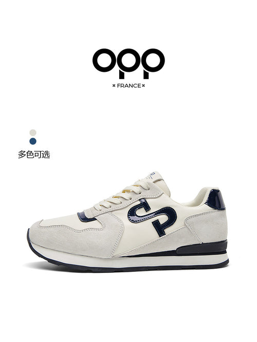 OPP Men's Shoes 2026 Spring Comfortable Non-Slip Sports Running Shoes Men's Versatile Trend Casual Forrest Forrest Gump Shoes