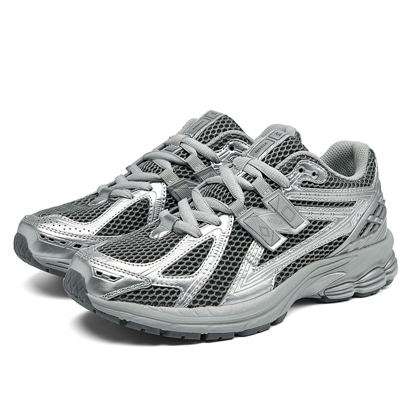 Putian 1906RN Word Shoes primavera e outono New Balance Cool Running Daddy Shoes Sapatos Masculinos Casal Leve e Versátil Respirável Running Shoes