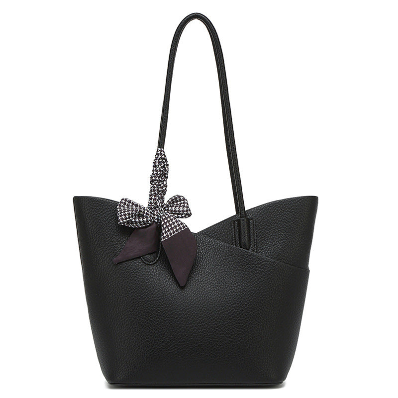 Cross-border women's bag women's 2025 new fashion shoulder bag retro large capacity tote bag handbag factory direct sales