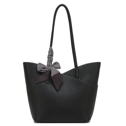 Cross-border women's bag women's 2025 new fashion shoulder bag retro large capacity tote bag handbag factory direct sales