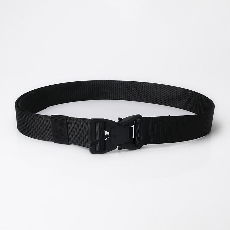 Factory Direct Outdoor Buckle Tactical Belt Men's Casual Belt Fashionable Casual Multifunctional Nylon Belt