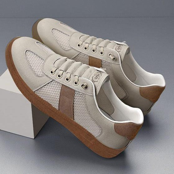 Ténis Casual Respirável em Malha 2025 de Alta Qualidade para Verão e Primavera, Estilo Retro, Moderno e Moderno, Ideal para Treino, Modelo Forrest Gump