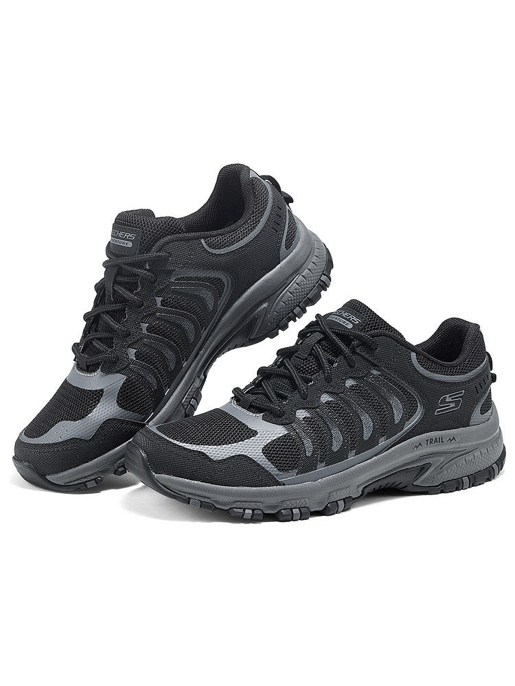 Skechers Summer 2025 New Women's Shoes Mesh Breathable Comfortable Sneakers Casual Shoes 180069 BKCC