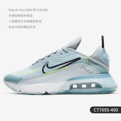Nike Official Genuine AIR MAX 2090 New Air Cushion Shock-Absorbing Sneakers for Men and Women CK2612