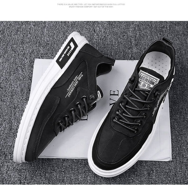 Spring Men's Shoes 2026 New Breathable Canvas Shoes Trendy Versatile Shoes Men's Non-Slip Lightweight Casual Sneakers