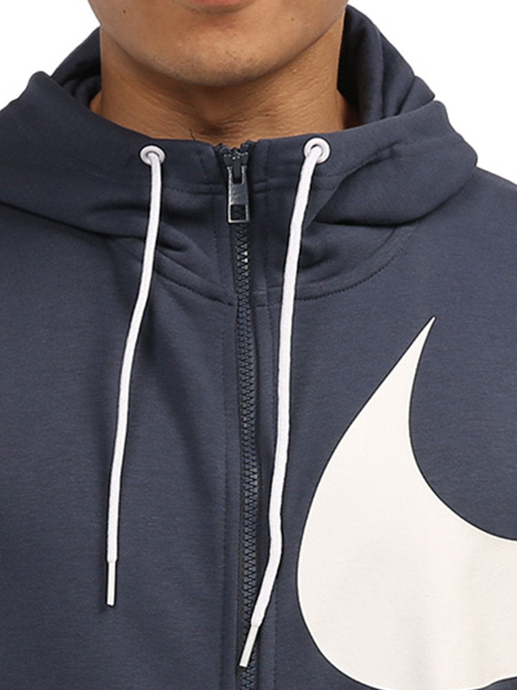 Nike Official Genuine Men's Big LOGO Broken Hook Hooded Sports Jacket Jacket DD6088-437