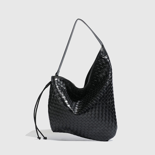 Bolsa tote Novo modelo textura trançada Grande capacidade para o dia a dia bolsa minimalista design sofisticado Bolsa estilo descontraído Bolsa de ombro Internacional