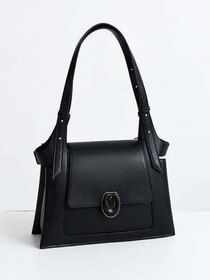 Single shoulder bag 2026 new fashionable women's bag, high-end large capacity, commuter bag, casual minimalist tote bag for women, cross-border bag