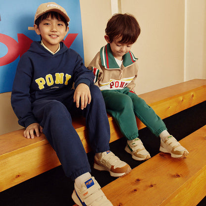 PONY Autumn New Classic Running Shoes Black Grey Casual Sneakers 233K1SO52BK