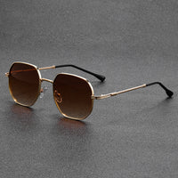 Gold frame double tea slice