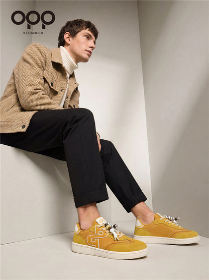 OPP men's shoes spring 2026 new men's fashion and versatile low-top lightweight athleisure retro moral training board shoes