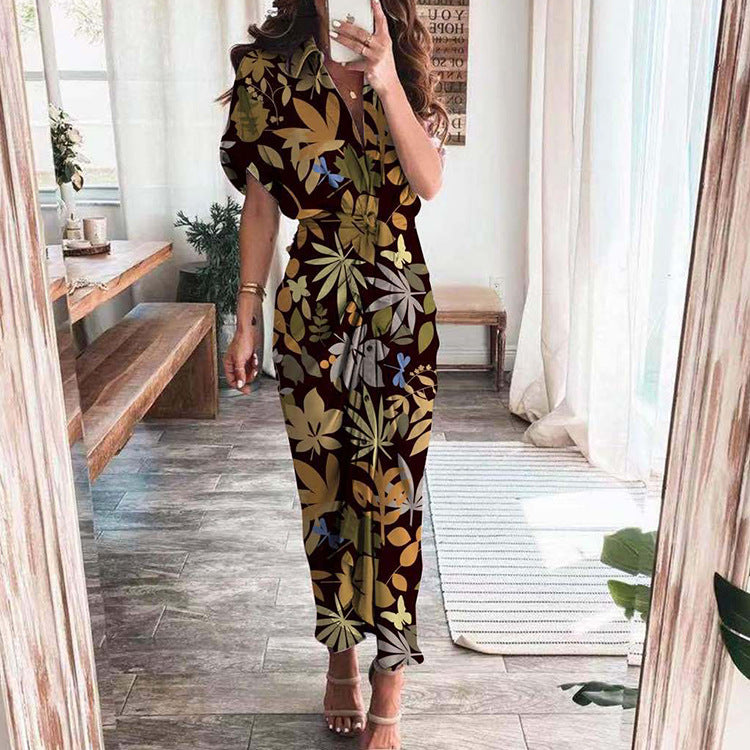 2026 spring new cross-border European beauty fashion temperament design sensible irregular dress women