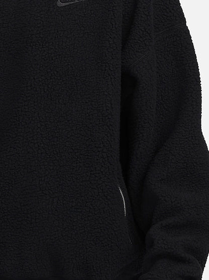 Nike official genuine new men's crew neck zipper pocket sweatshirt pullover FB8379-010