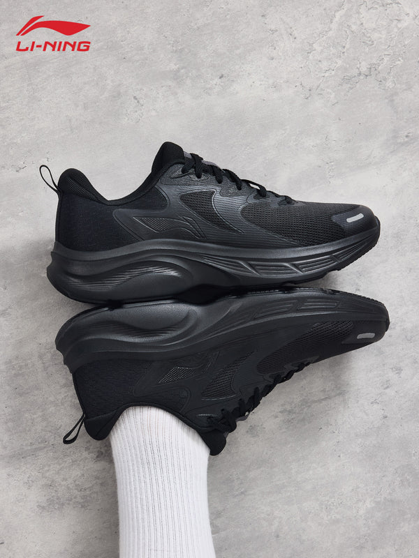 Li-Ning Running Shoes Men's Shoes Qingchi Summer New Comfortable Shock-Absorbing Sports Shoes Men's Lightweight Casual Shoes Running Shoes