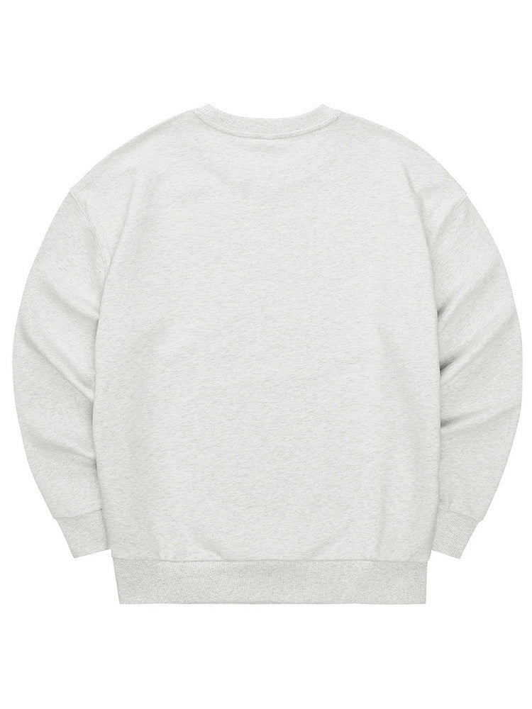 Sweatshirt de malha unissexo Skechers, modelo pullover, para inverno, folgada e confortável, manga comprida, modelo básico L324U059-0248