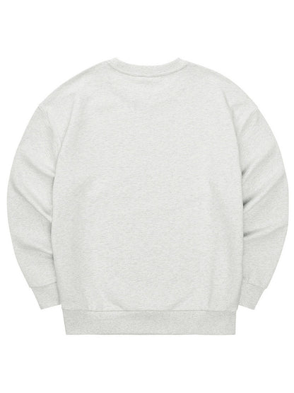 Sweatshirt de malha unissexo Skechers, modelo pullover, para inverno, folgada e confortável, manga comprida, modelo básico L324U059-0248