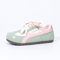 Light Green Pink Rice (Leather)