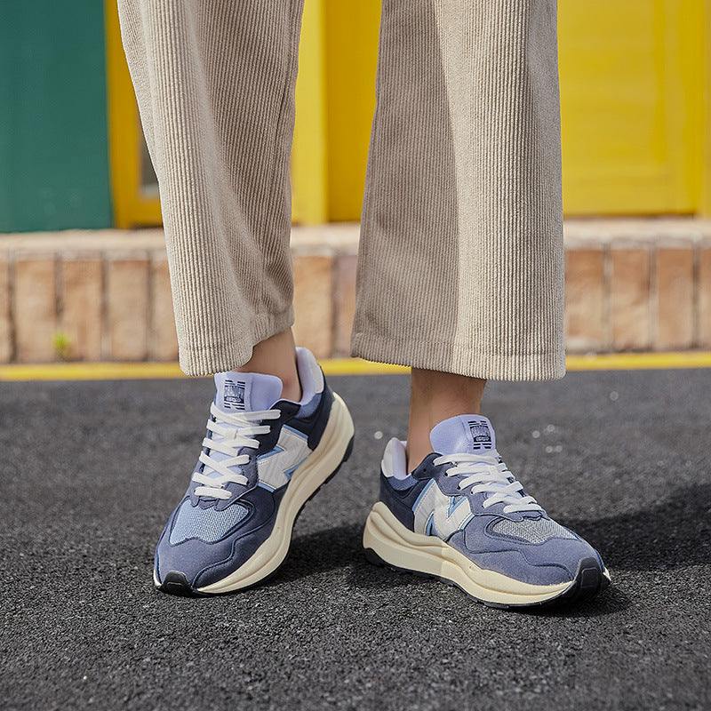 Primavera e outono New Balance Cool Run Putian N-Line Shoes Athleisure Shoes Absorção de choque de sola grossa Daddy Shoes Running Shoes Atacado Feminino