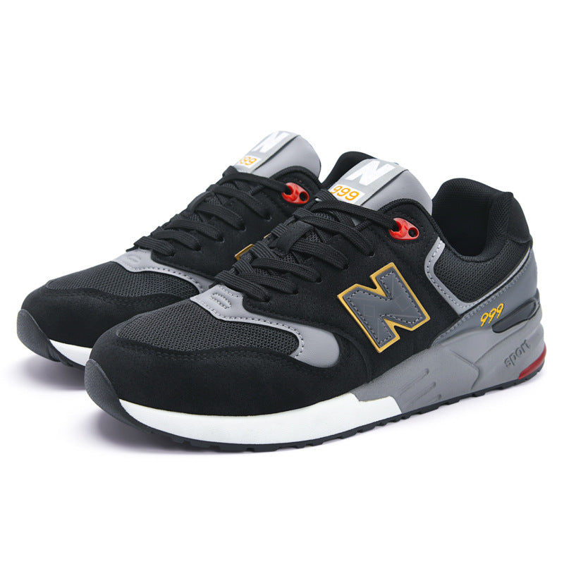 Primavera e outono New Balance Cool Run Classic Height Aumentando Ténis 999 Series Casual Versatile Couple Daddy Shoes Ténis