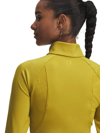 U.A. Under Armour Jacket Fall Winter Meridian Women's Knitted Training Sports Zip Jacket 6003993-314