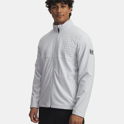 Under Armour Autumn and Winter Men's Golf Sports Jacket Stand Collar Light Casual Cotton Jacket 6005669-014