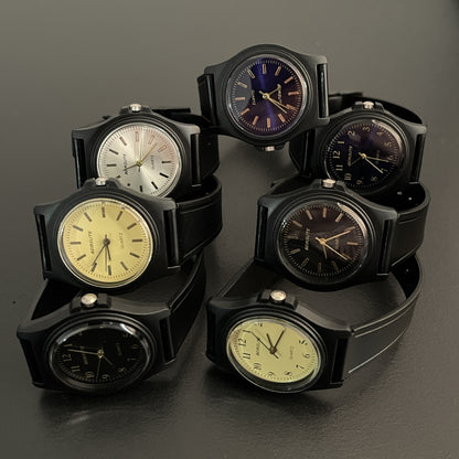 Cross-border sourcing, casual personalized, fashionable, unisex watches can be designed with black straps, adult student watches