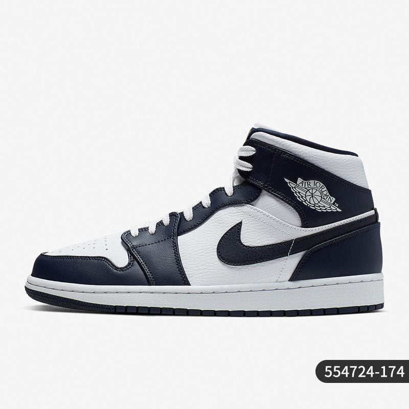 Sapatilhas de basquetebol para homem vintage Jordan autêntico e oficial da Nike, cano médio, modelo 554724-091.