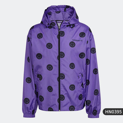 Adidas Official Genuine 2022 Summer Clover AOP Men's Sports Jacket HN0395