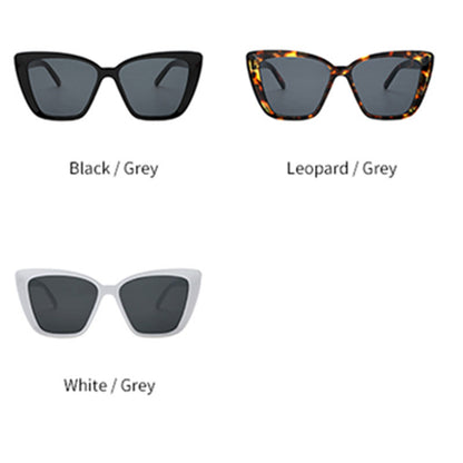 Cat's eye sunglasses foreign trade wholesale full frame black glasses men's and women's sunglasses high-end sunglasses UV protection