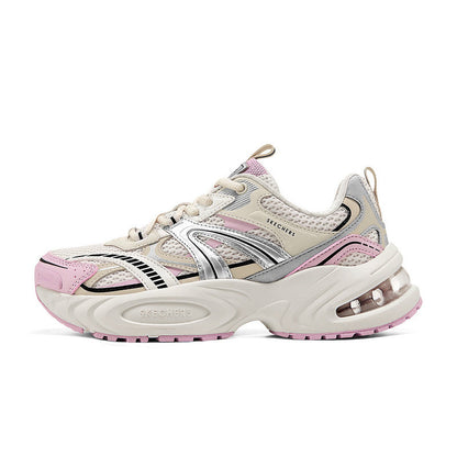 Skechers 2025 Spring/Summer New Women's Shoes Cushioning Comfortable Retro Casual Sports Daddy Shoes 177606 NTPK