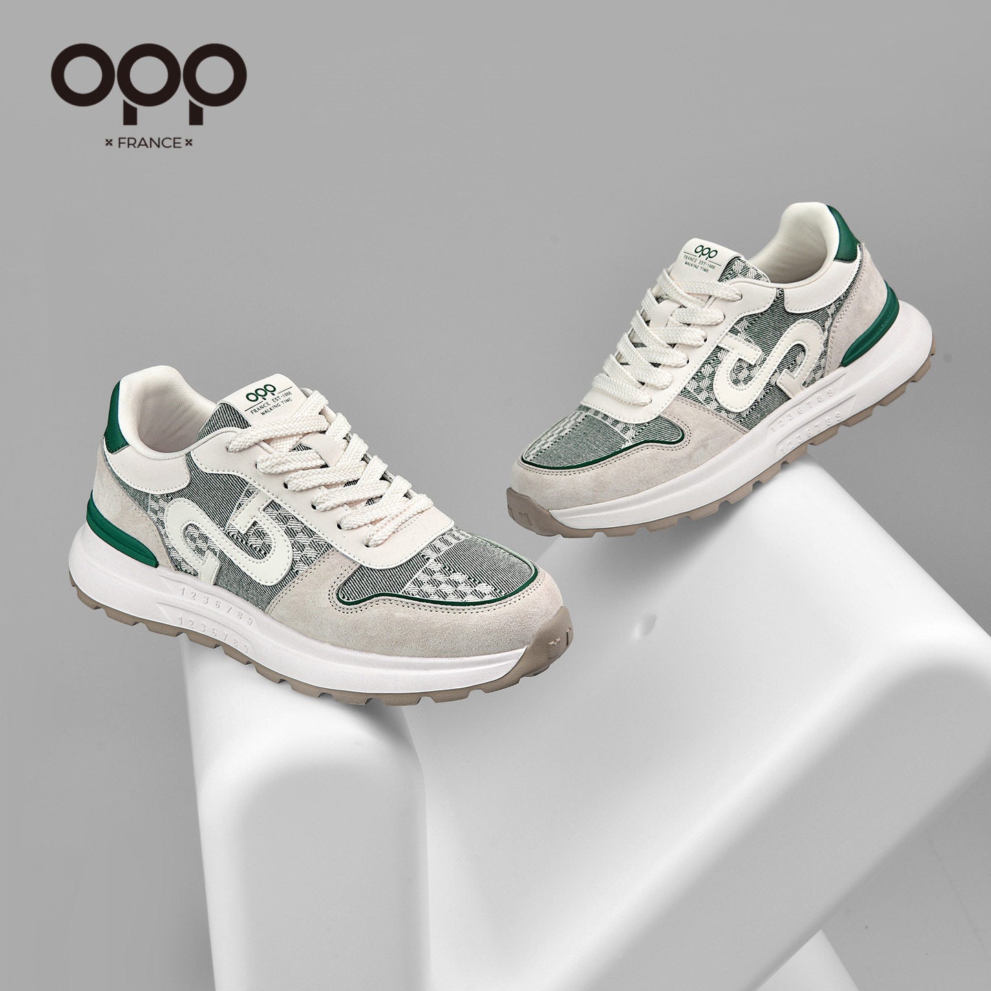 OPP men's shoes spring 2026 new niche original versatile platform comfortable outdoor sports tourism casual shoes for men