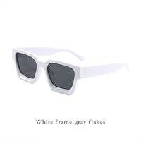 White frame gray piece