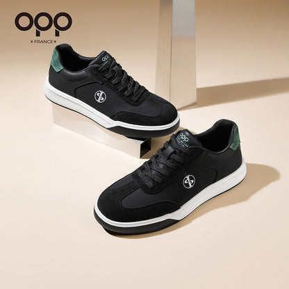 OPP men's shoes spring 2026 new lightweight low-top retro niche versatile casual sports leather training board shoes