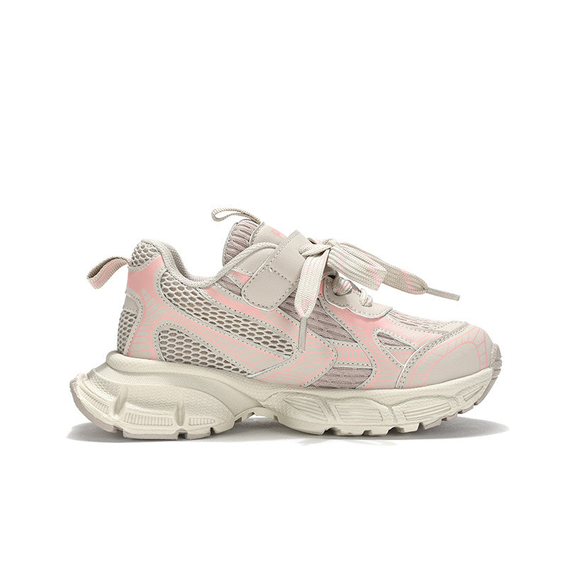 Pony Pony Big Boys Low-top Mesh Breathable Sports Jogging Retro Casual Shoes 241K1MD14PK