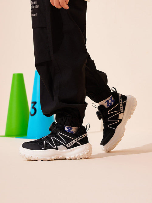 PONY kids shoes kids sneakers boys shoes girls spring summer new running shoes jogging series 242K1RN27BK